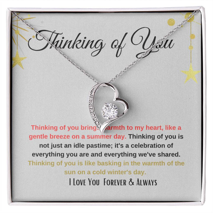 ALOV Jewelry Sterling Silver I love you for always and forever Love Heart  Necklace : Amazon.co.uk: Fashion